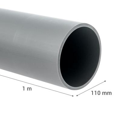 Tubo PVC-S 110mm x 6m Gris Cementar.