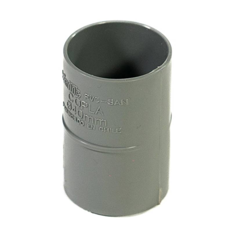 TIGRE - Copla PVC-S Cementar 40mm Gris 1u