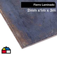 METALCON - Plancha laminado caliente 2 mm x 1 x 3 mt