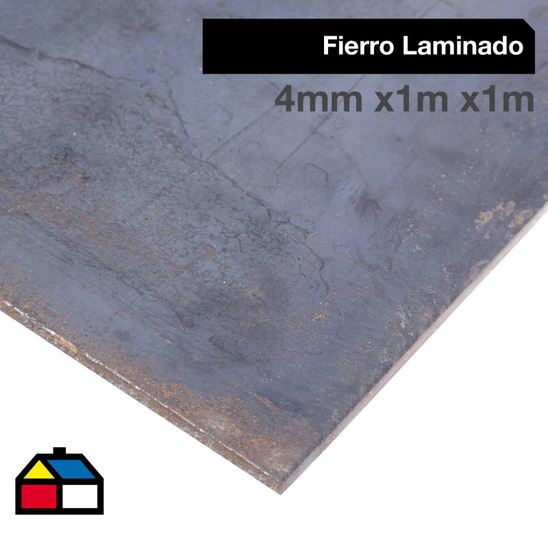 METALCON - Plancha laminado caliente 4 mm x 1 x 3 mt