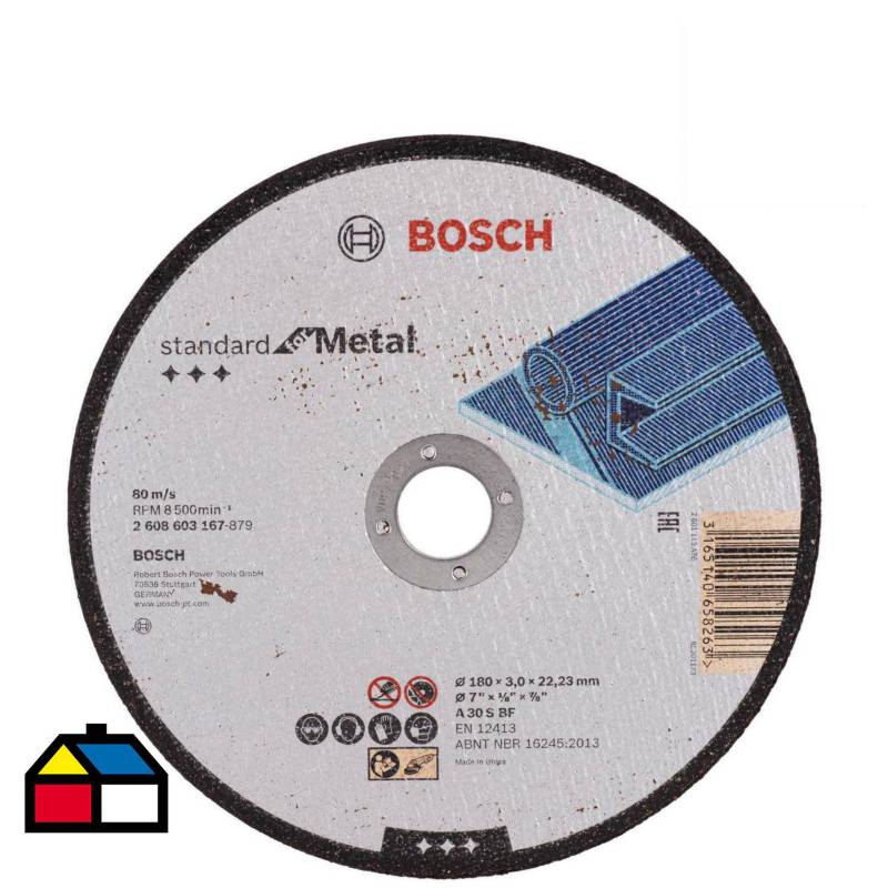 BOSCH - Disco de corte metal 7"