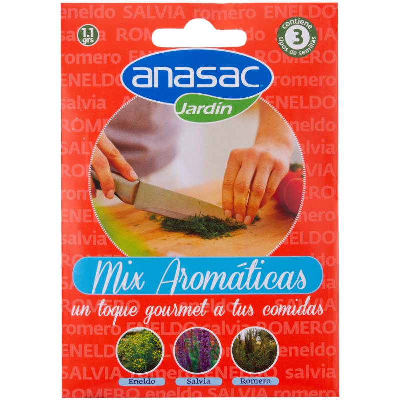 ANASAC - Mix Semillas Aromáticas 1,5 gr sachet