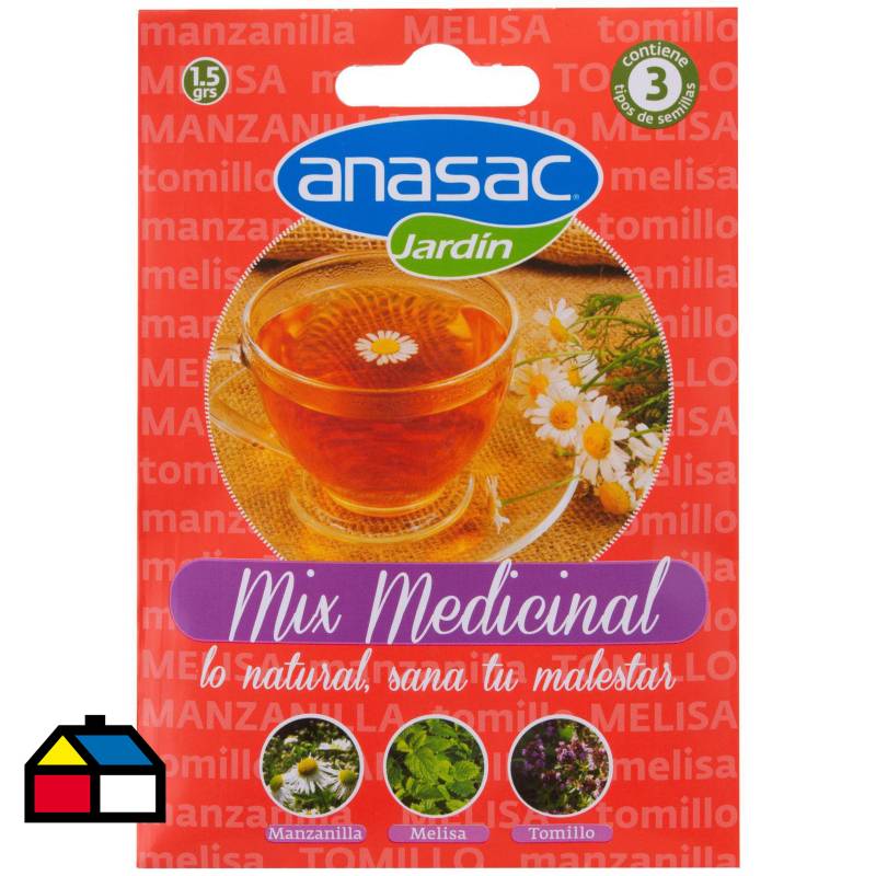ANASAC - Mix Semillas Medicinales 1,5 gr sachet