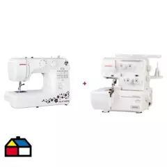 JANOME - Combo máquinas de coser eléctricas