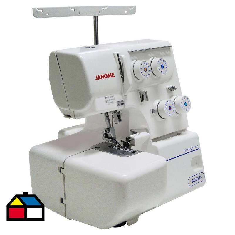 JANOME - Máquina de coser overlock eléctrica