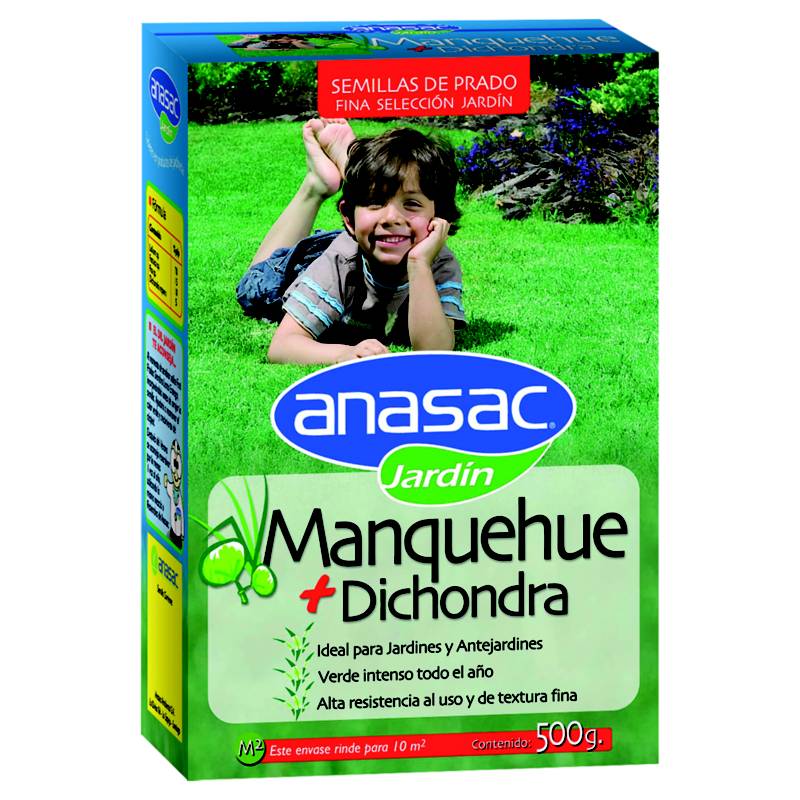 ANASAC - Semilla Manquehue + Dichondra 500 gr caja