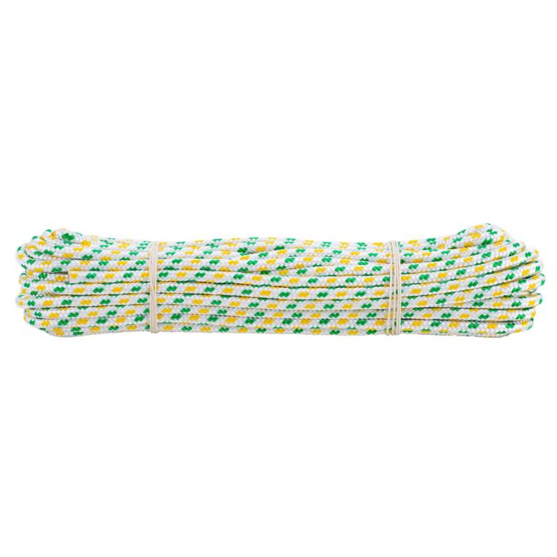 FIXSER - Cuerda de polipropileno trenzado 8 mm x 20 m
