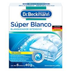 DR BECKMANN - Blanqueador sin cloro 6 unidades
