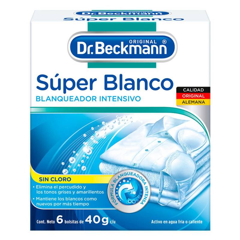 DR. BECKMANN - Blanqueador sin cloro 6 unidades