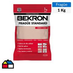 FRAGUE BEKRON - Fragüe piso/muro almond 1kg