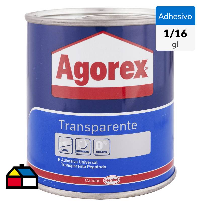 AGOREX - Adhesivo 1/16 gl transparente