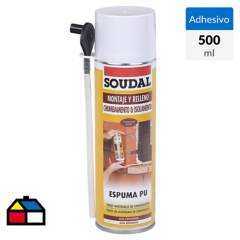 SOUDAL - Sellador de poliuretano 500 ml beige