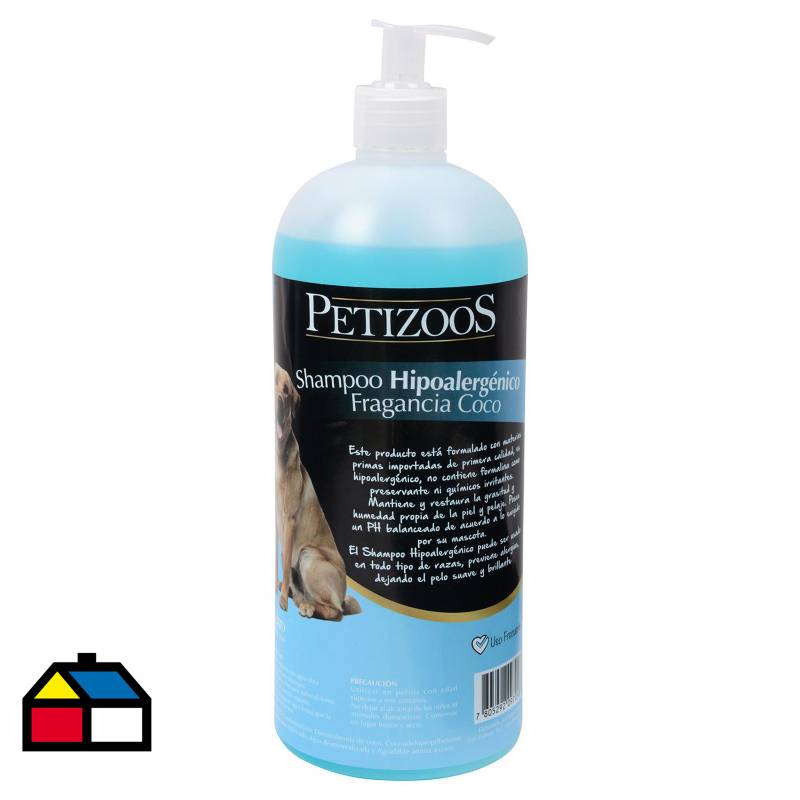 PETIZOOS - Shampoo hipoalergénico para perro 1 litro