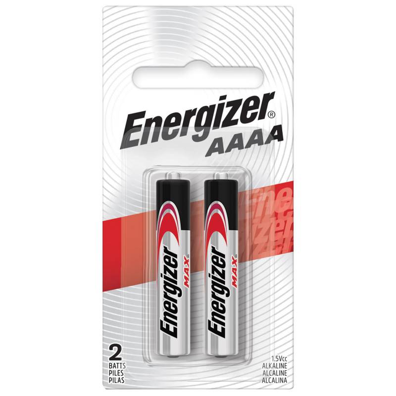 Baterías AAA Alcalina, Energizer MAX, 1.5V, terminación tipo