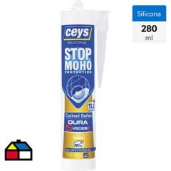 CEYS - Silicona antimoho para baño y cocina 280 ml