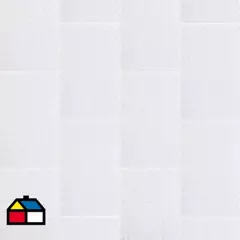 HOLZTEK - Cerámica Muro blanco 25x40 cm 1,5 m2