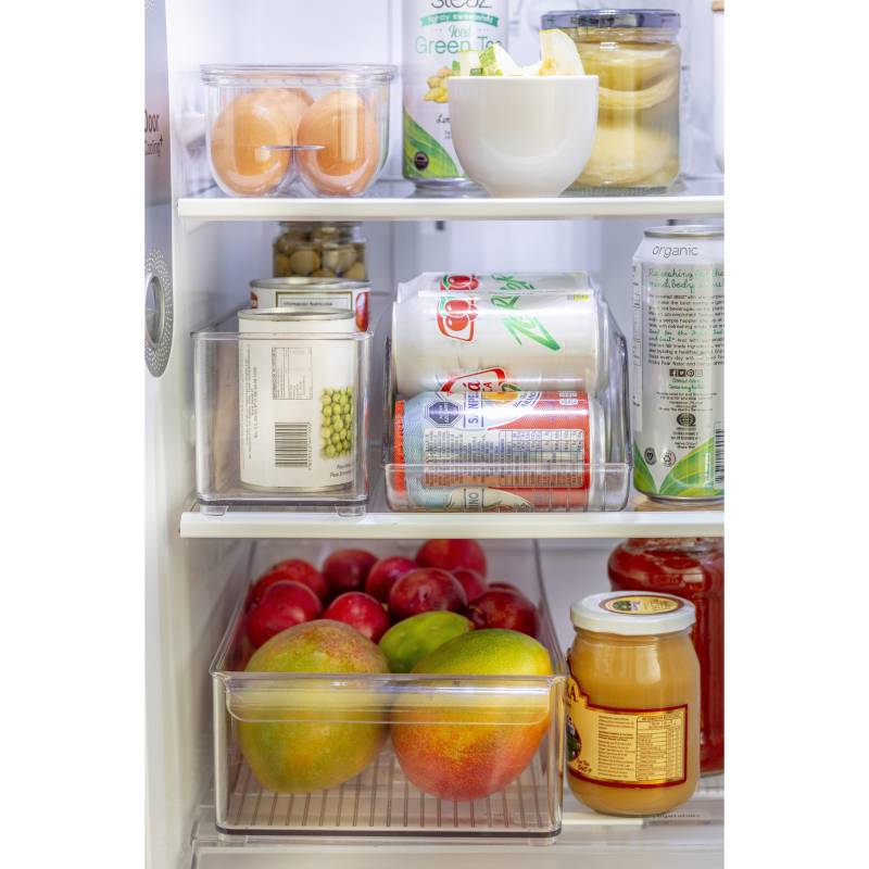 Organizador Acrílico para Refrigerador 30.5 x 13 x 11 cm