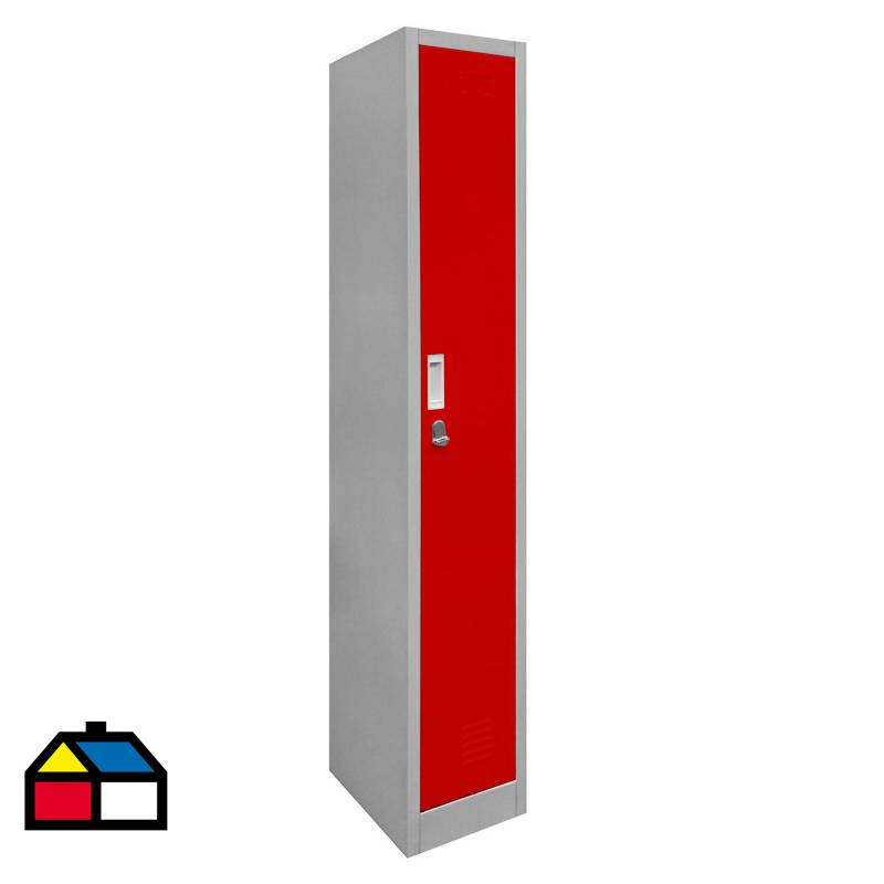 MALETEK - Locker de oficina acero 1 puerta con portacandado