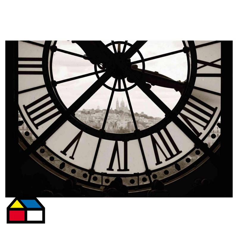 KOMAR - Papel fotomural Reloj 184x127 cm