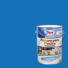 SIPA - Pintura para piscina satinado 1 gl azul