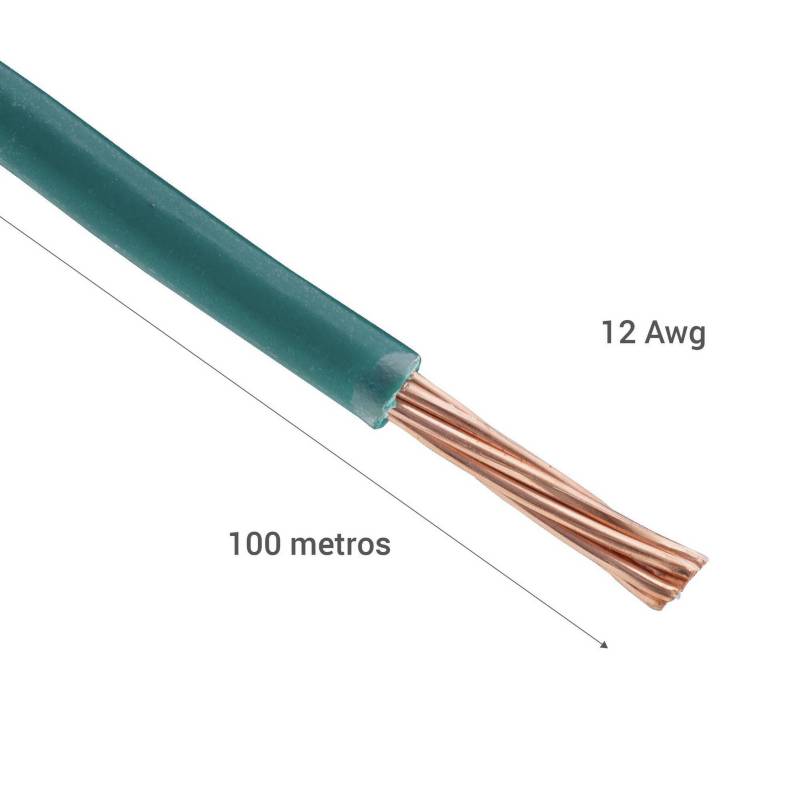 Cable Electrico Condulac Calibre 1 X 10 , 100 Metros
