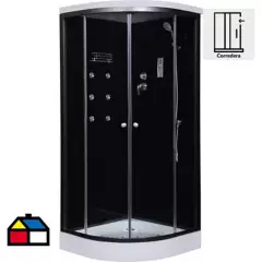SENSI DACQUA - Cabina de ducha 93x93x210 cm