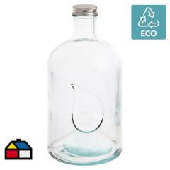 SAN MIGUEL - Botella con tapa 1,4 litros vidrio transparente