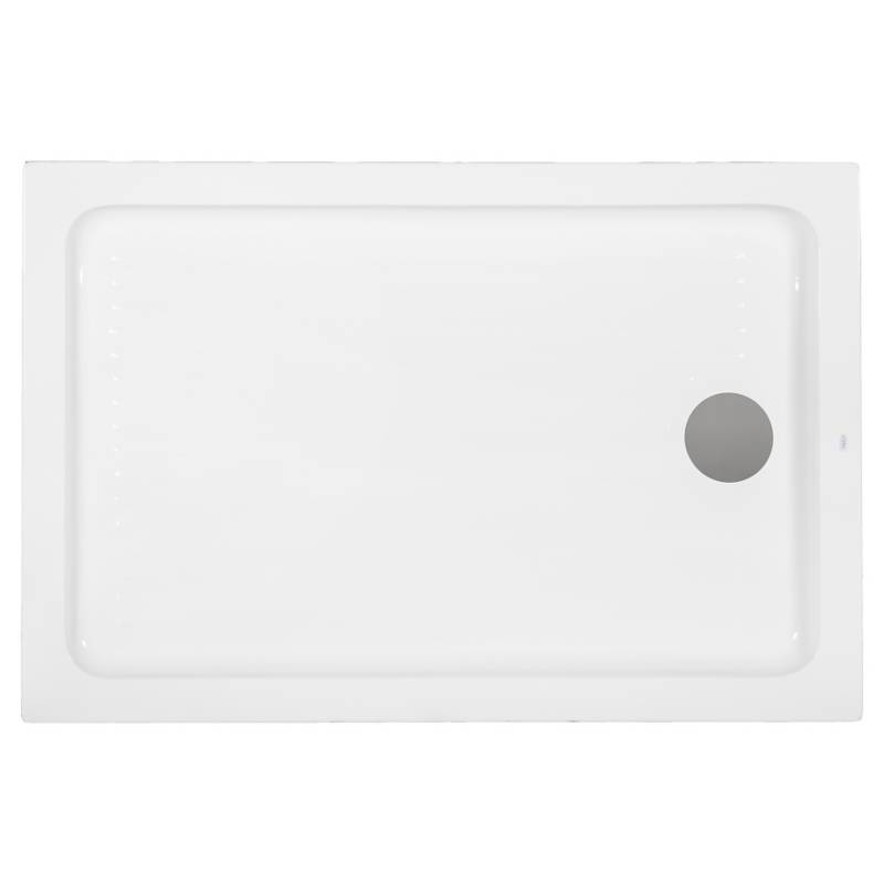 KLIPEN - Receptáculo para ducha 14x80x120 cm blanco