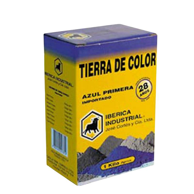 IBERICA - 1 kg Tierra color Azul Primera