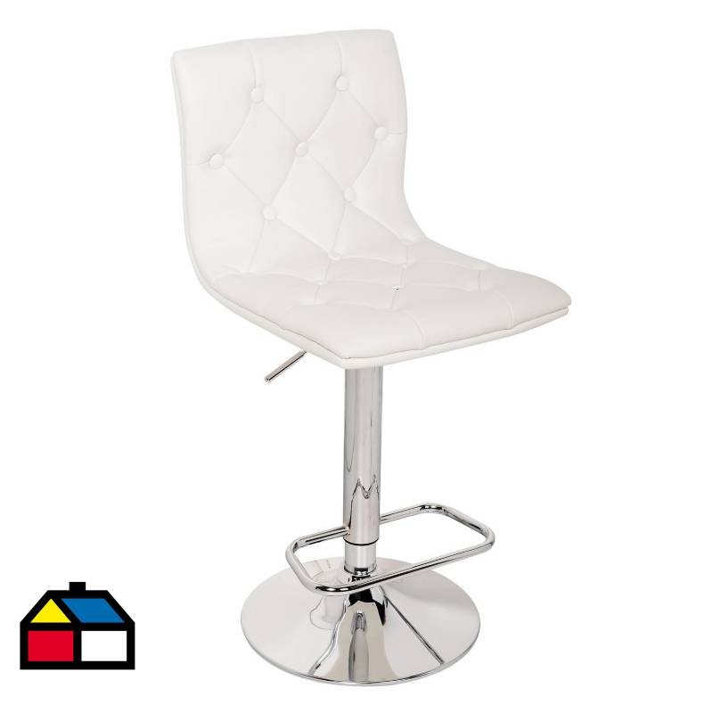 JUST HOME COLLECTION - Piso bar 43x37x47 cm blanco.
