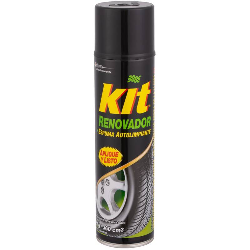 KIT - Renovador de gomas en spray 360 cc