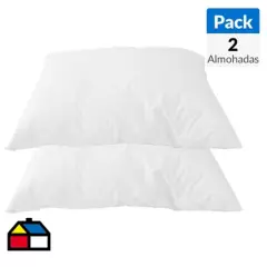 ILUSSIONS - Pack 2 almohadas 132 h 45x65 cm firme