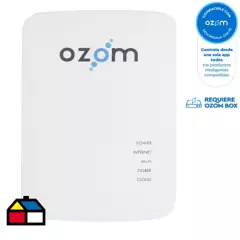 OZOM - onzasom box plano blanco