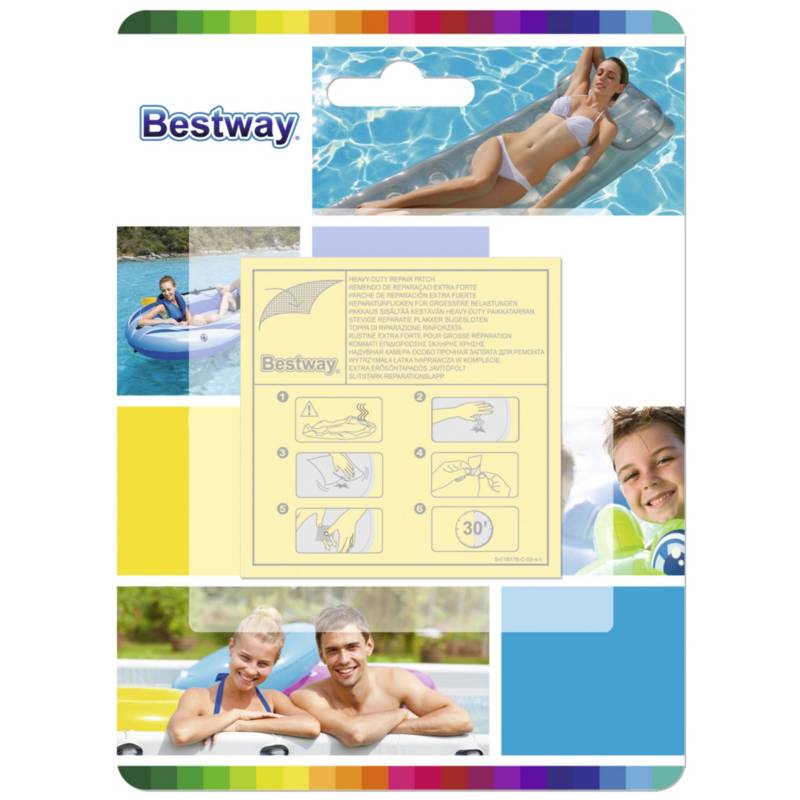 BESTWAY - Kit para reparación de piscina.
