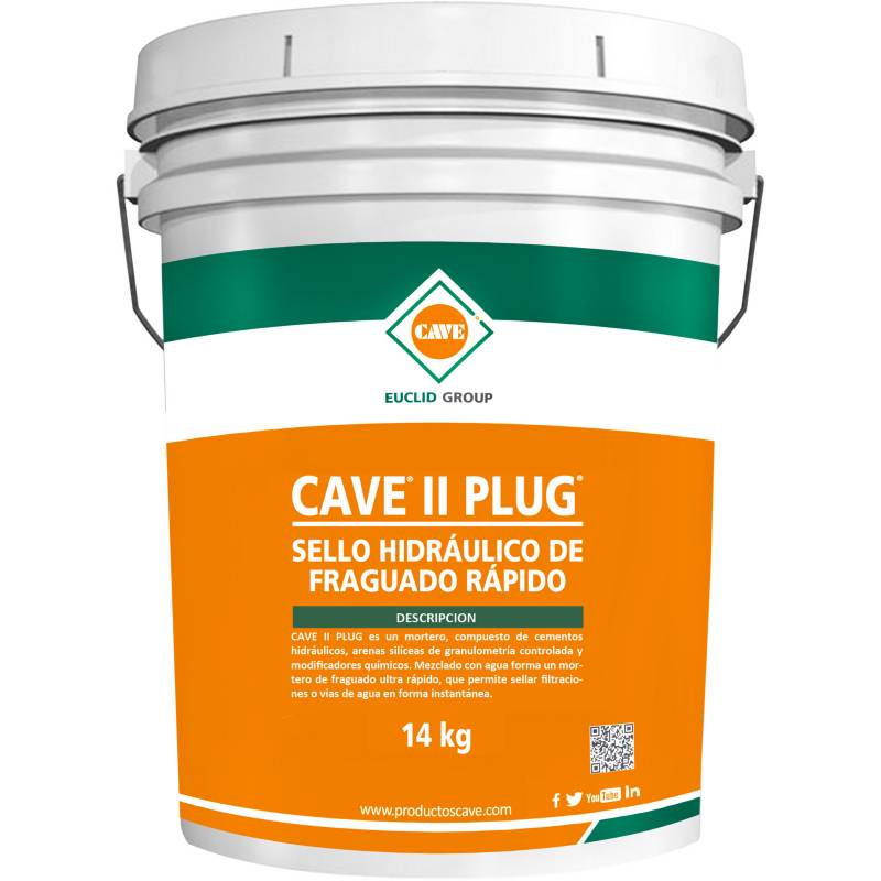 CAVE - Balde 14 kg Cave II Plug