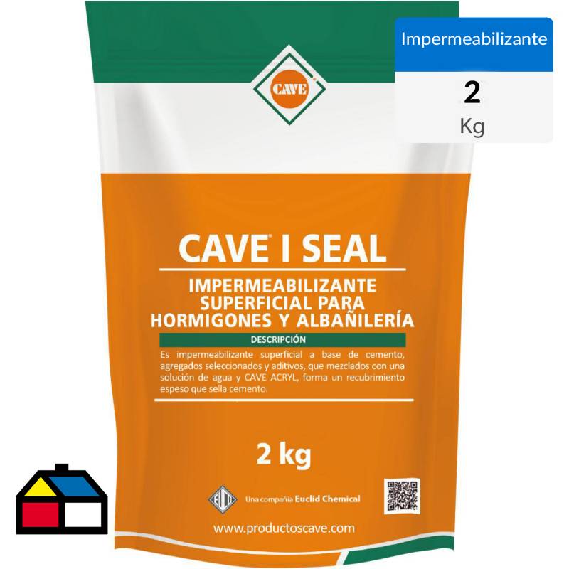 CAVE - Doypack 2 kg Impermeabilizante superficial para hormigón y albañilería