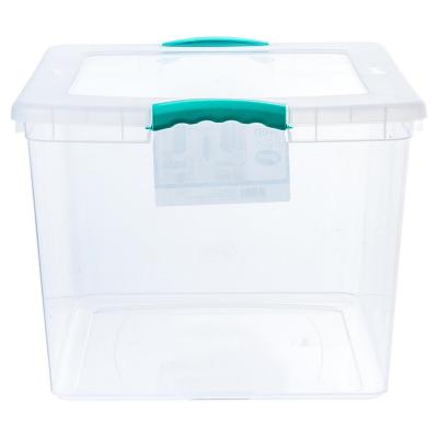 Caja organizadora Wenbox 45 litros 50x40x31 cm transparente