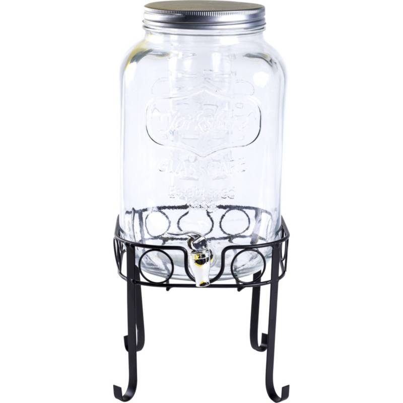 JUST HOME COLLECTION - Dispensador de agua de vidrio macerador 8 l