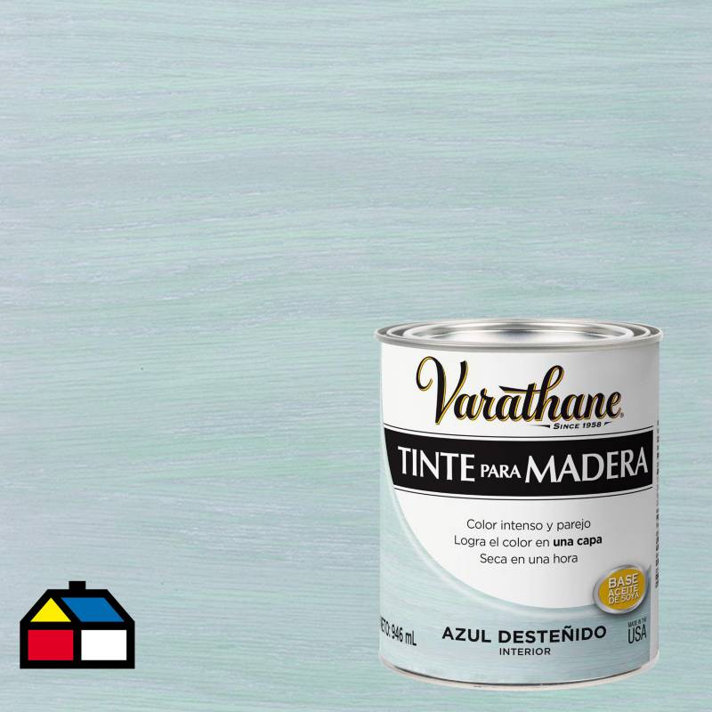VARATHANE - Varathane tinte azul deste  1/4 gl