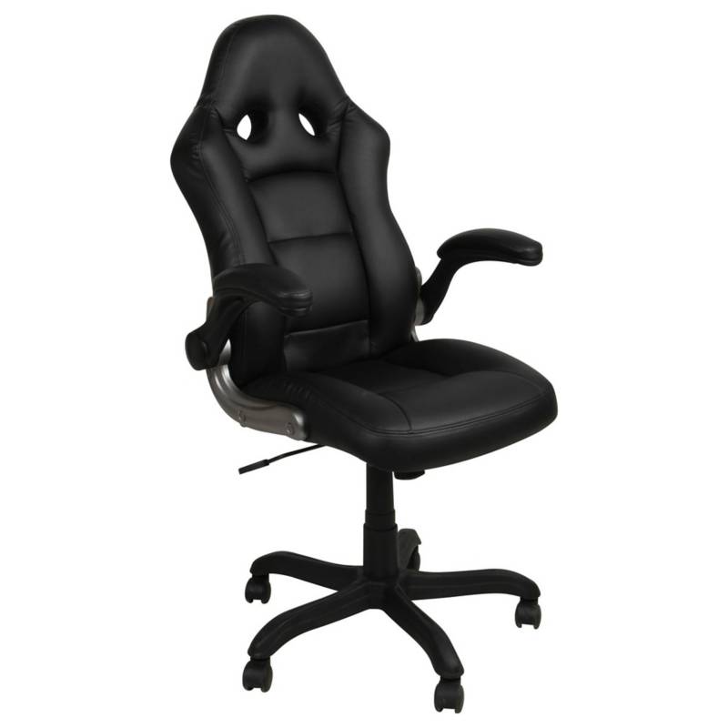 JUST HOME COLLECTION - Silla PC Gamer Sienna negro