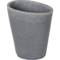 JUST HOME COLLECTION - Vaso para baño gris