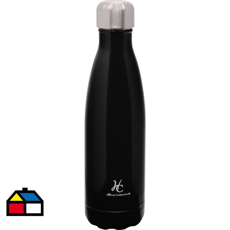 JUST HOME COLLECTION - Termo botella para líquido 500 ml negro