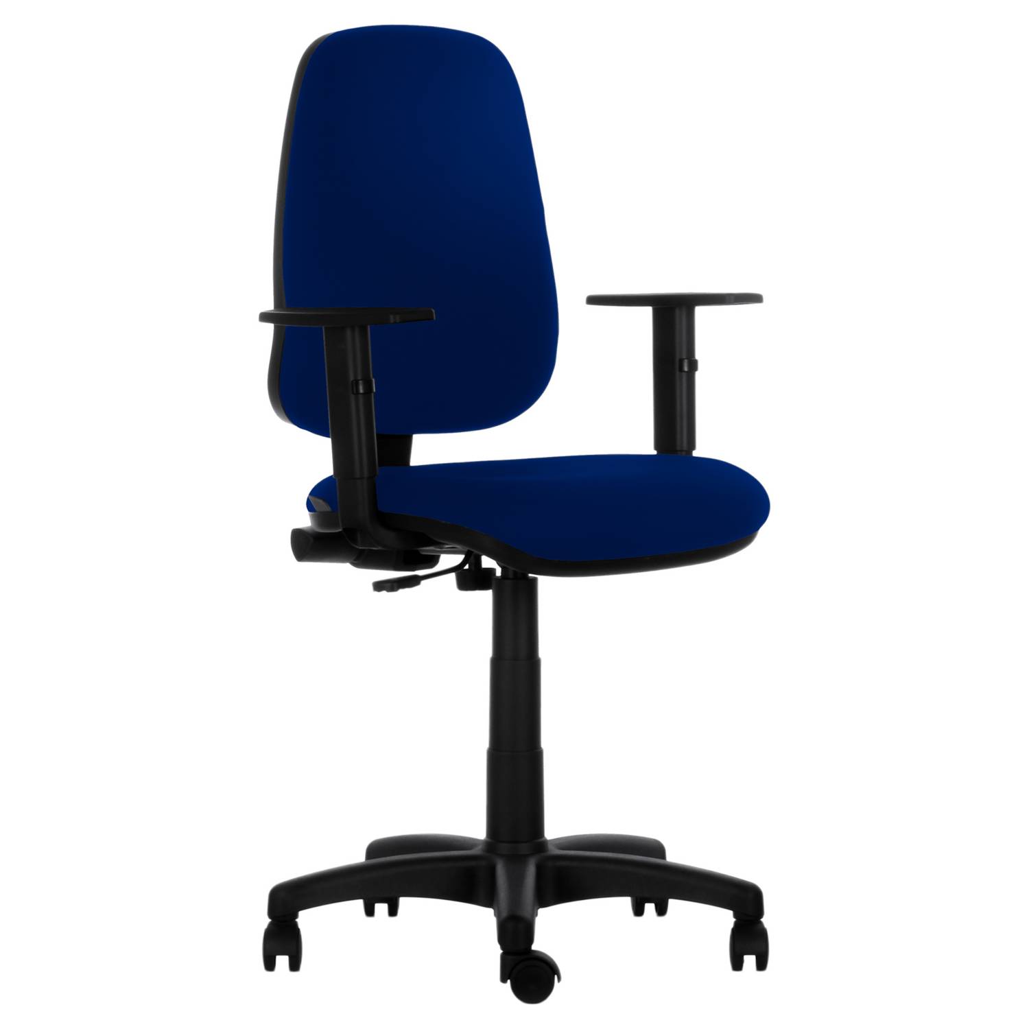 Pack de 4 sillas oficina azul ref: 121 PC