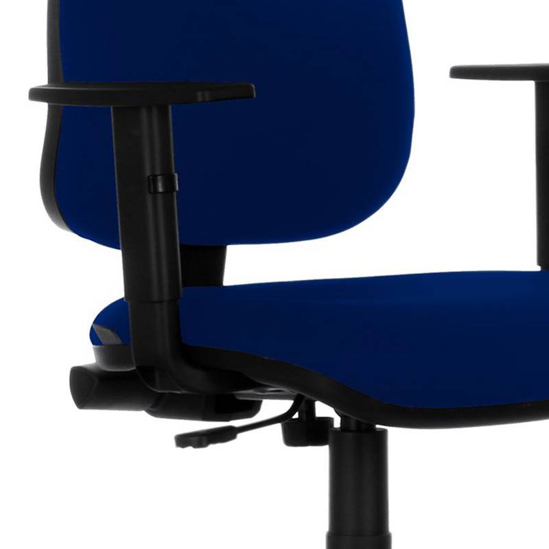 Pack de 4 sillas oficina azul ref: 121 PC