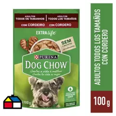 DOG CHOW VIDA SANA - Snack para perro adulto 100 gr cordero