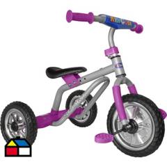 KIDSCOOL - Triciclo clásico rosado en metal
