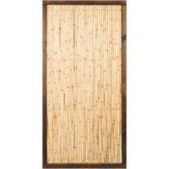 ERGO - Panel varas con marco 90X182 cm de bamboo beige