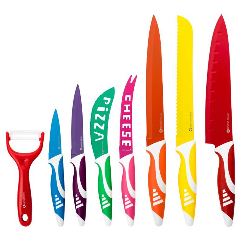 SWISS DESIGN - Set de cuchillos 8 piezas