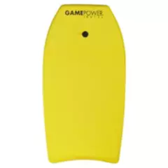 GAME POWER - Tabla de surf goma EVA amarillo