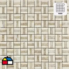 HOLZTEK - Malla mosaico 30,5x30,5 cm